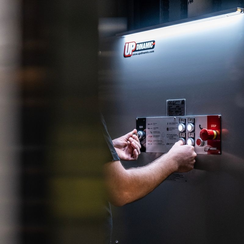 DL-2 DL-4 kolom goederenlift dubbele toegang