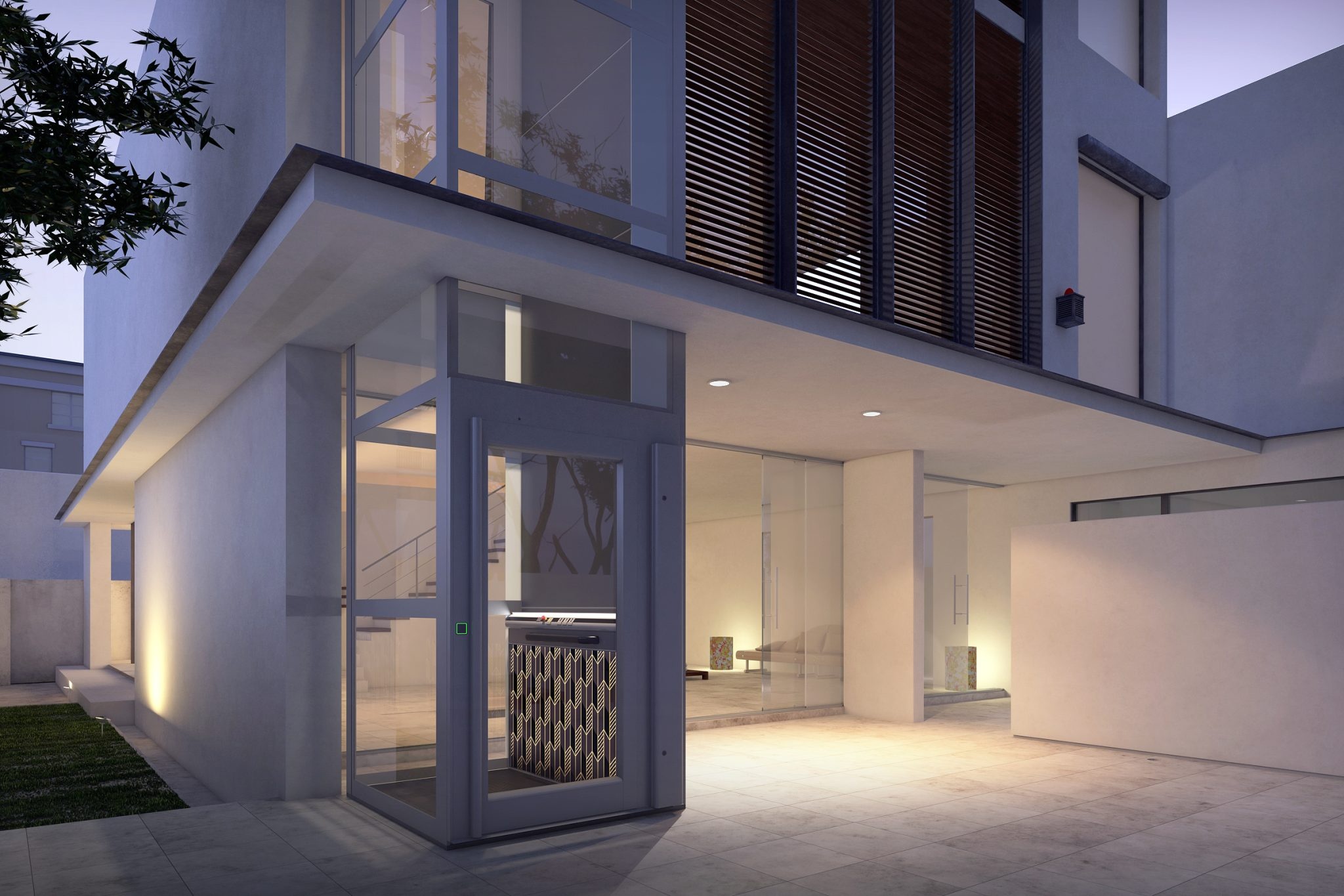 Premium cabinelift voor hotel en hospitality